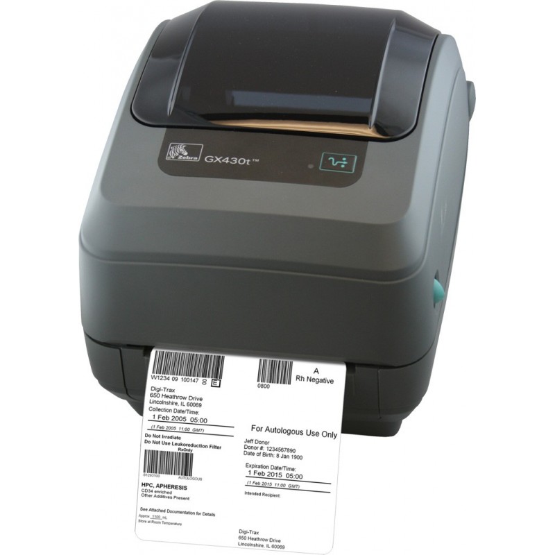 Biurkowa drukarka Zebra GX430t (GX43-102720-000)