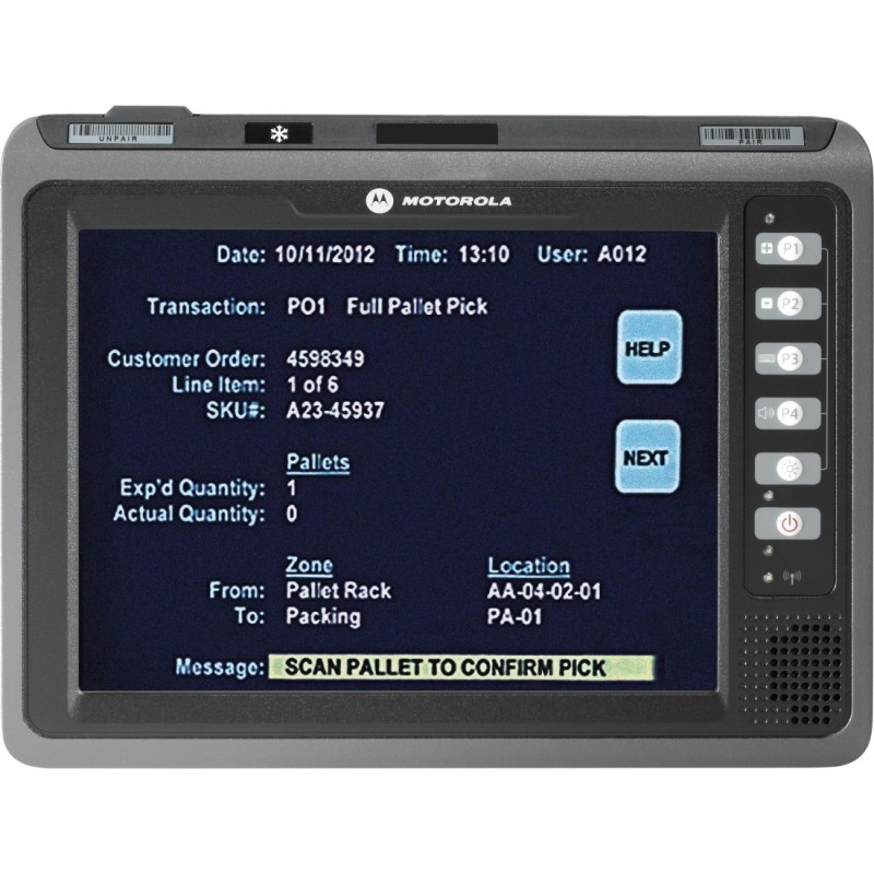 Terminal wózkowy Motorola/Zebra VC70N0 (VC70N0-MA0U702G8WR)